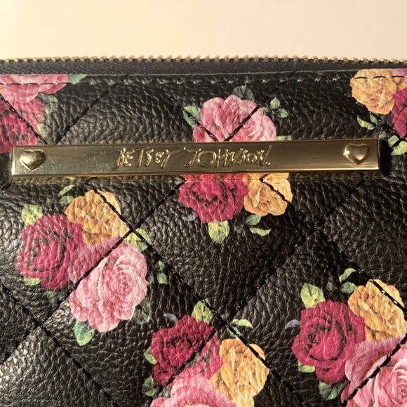 Betsey Johnson Rose Patterned Clutch - Picture 2 of 4